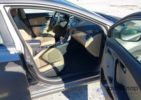 2013 Hyundai Elantra Limited из США, поврежденный, VIN 5NPDH4AEXDH213848